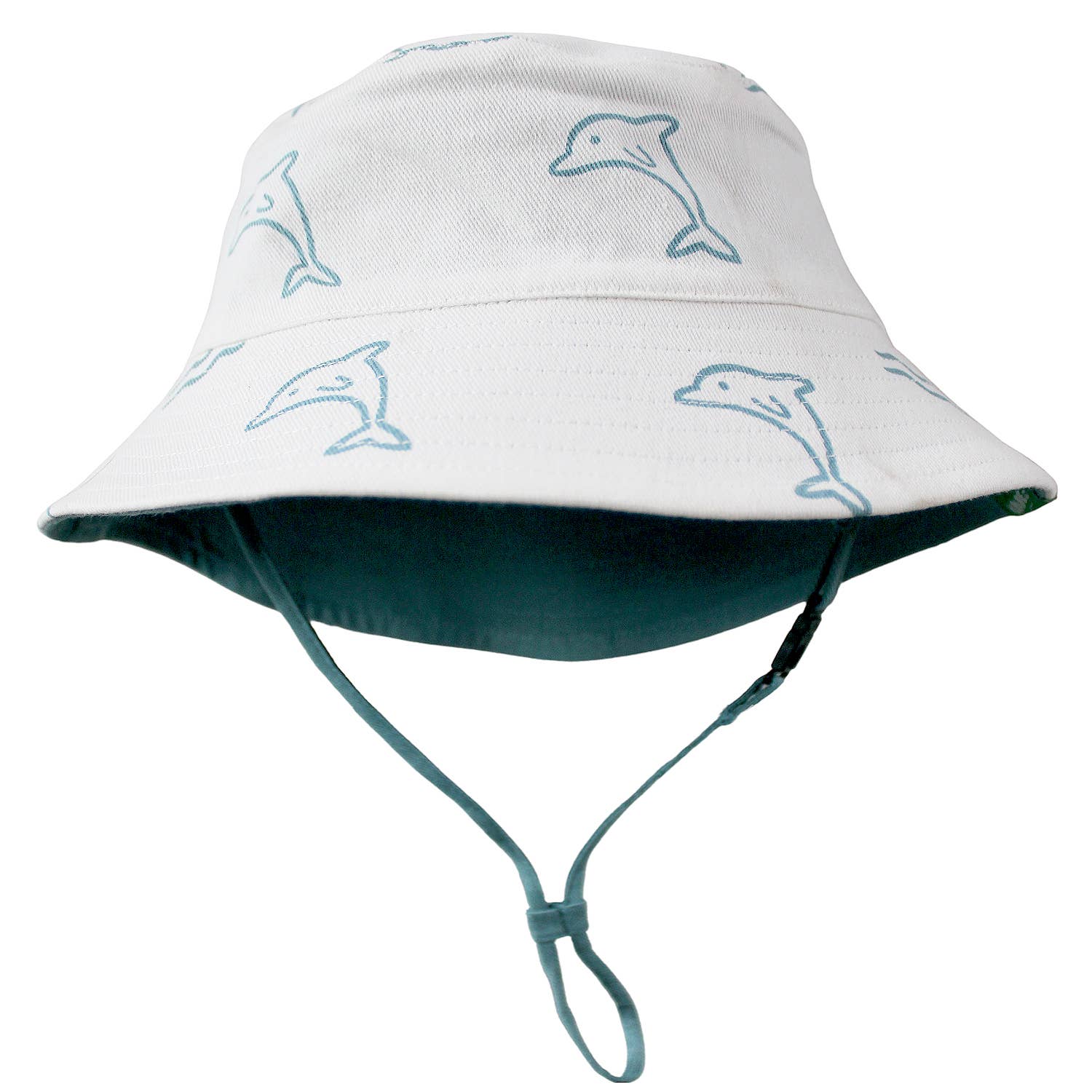 Organic Cotton Reversible Baby Bucket Hat