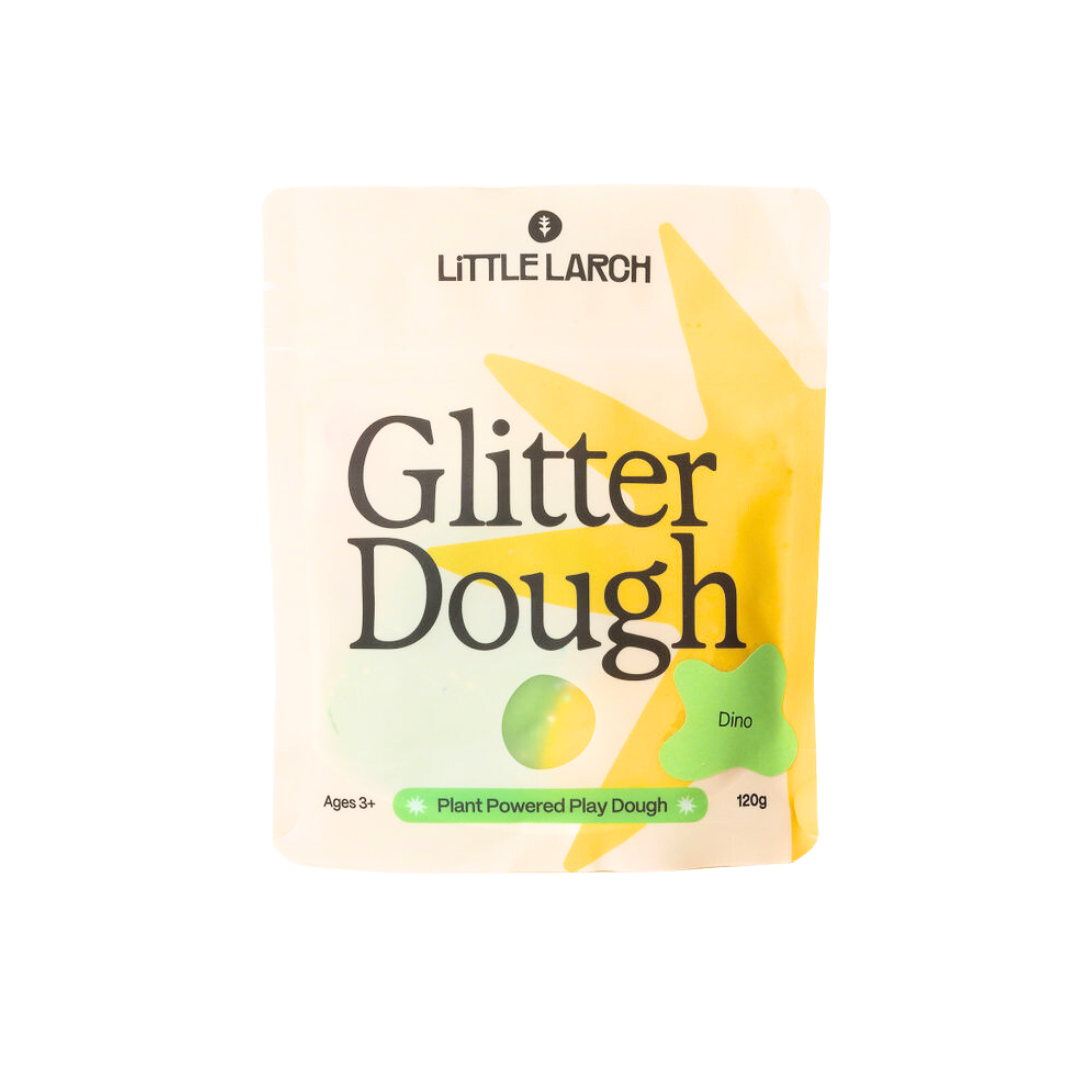 Natural Glitter Play Dough – Non-Toxic, Biodegradable & Sensory-Friendly
