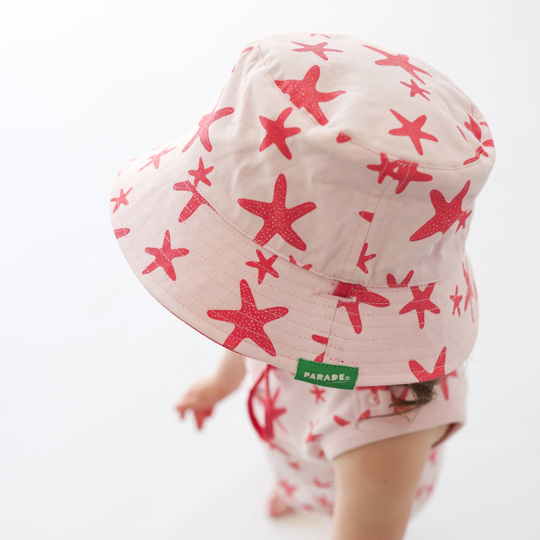Organic Cotton Reversible Baby Bucket Hat