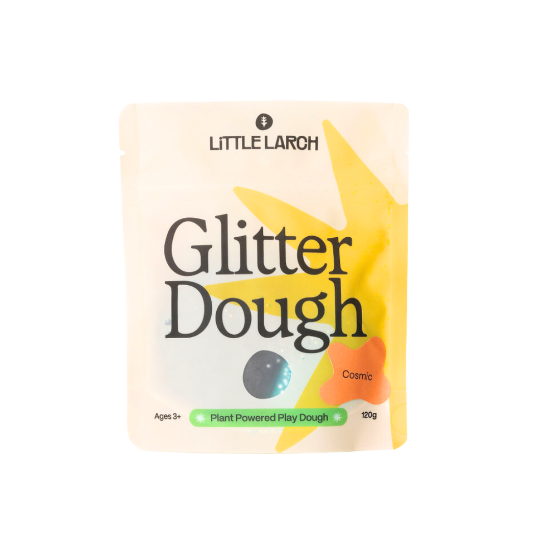 Natural Glitter Play Dough – Non-Toxic, Biodegradable & Sensory-Friendly