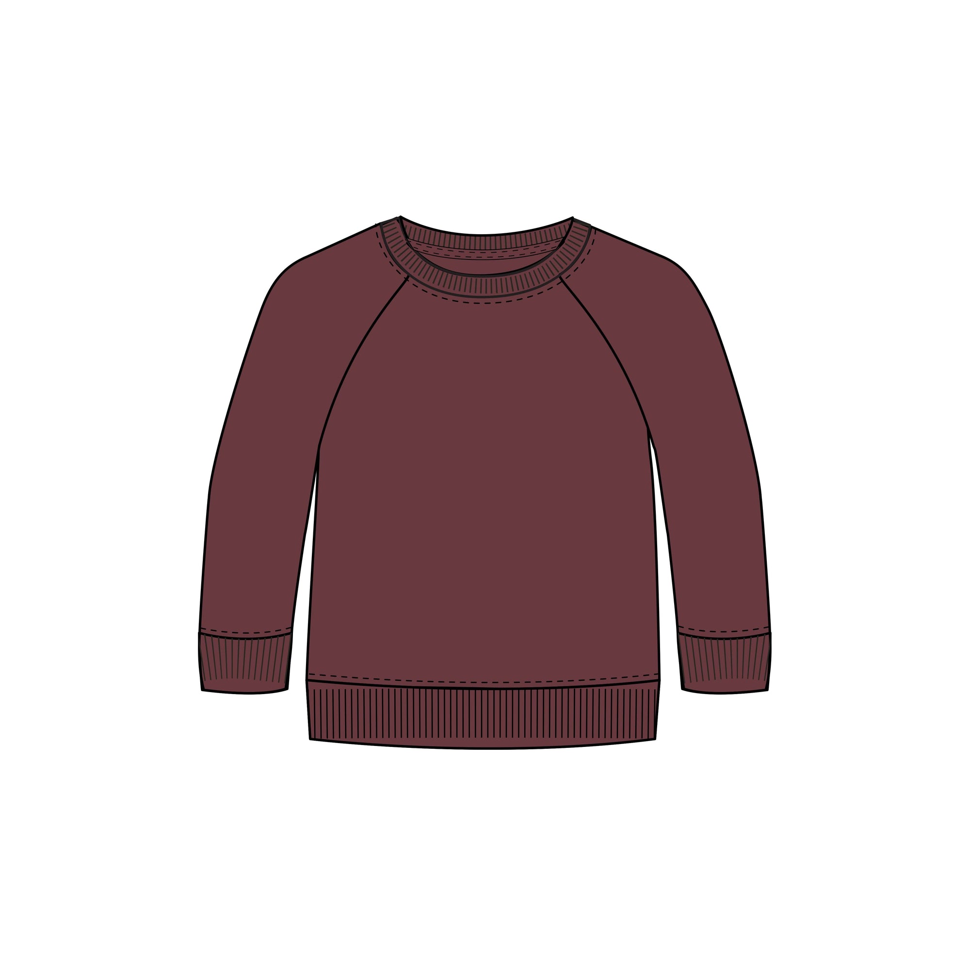 Portland Pullover – Organic Cotton Baby Sweatshirt | Aspen Collection