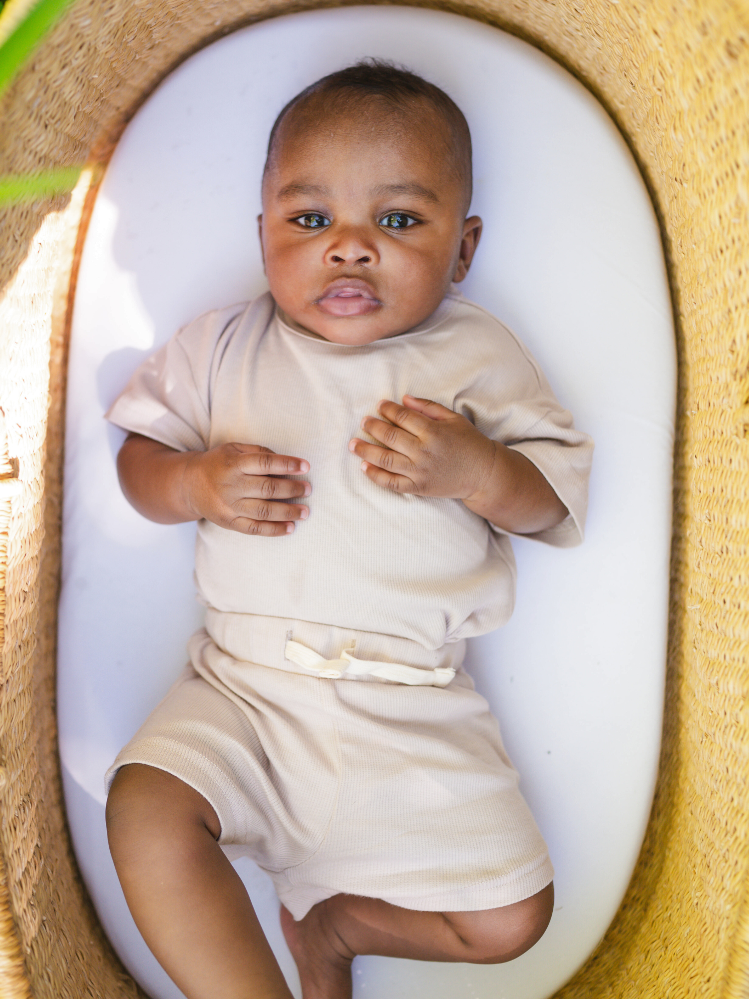Organic Cotton Short Set | Oatmeal