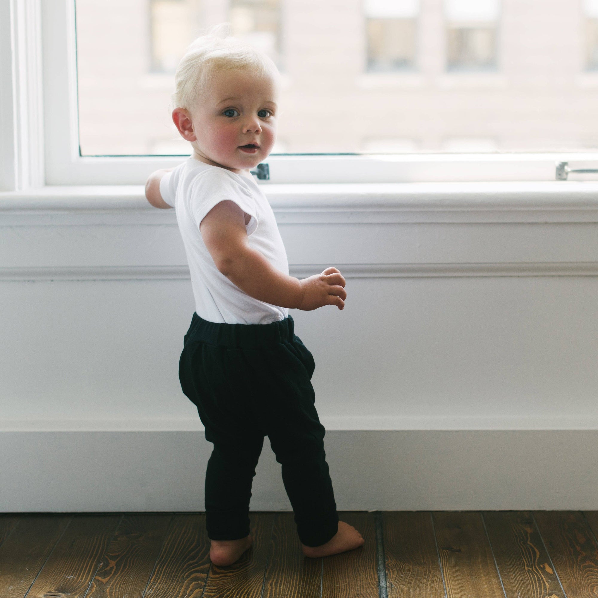 Organic Cotton Baby Harem Pants