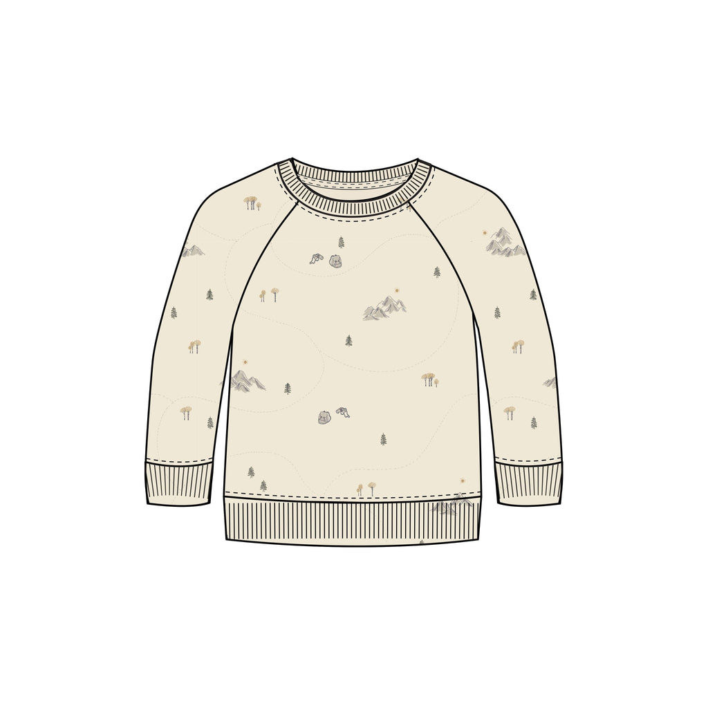 Portland Pullover – Organic Cotton Baby Sweatshirt | Aspen Collection