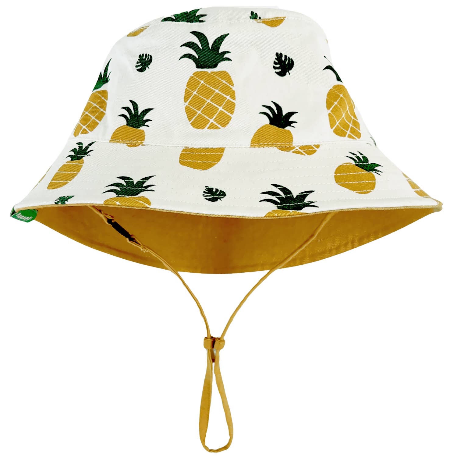 Organic Cotton Reversible Baby Bucket Hat