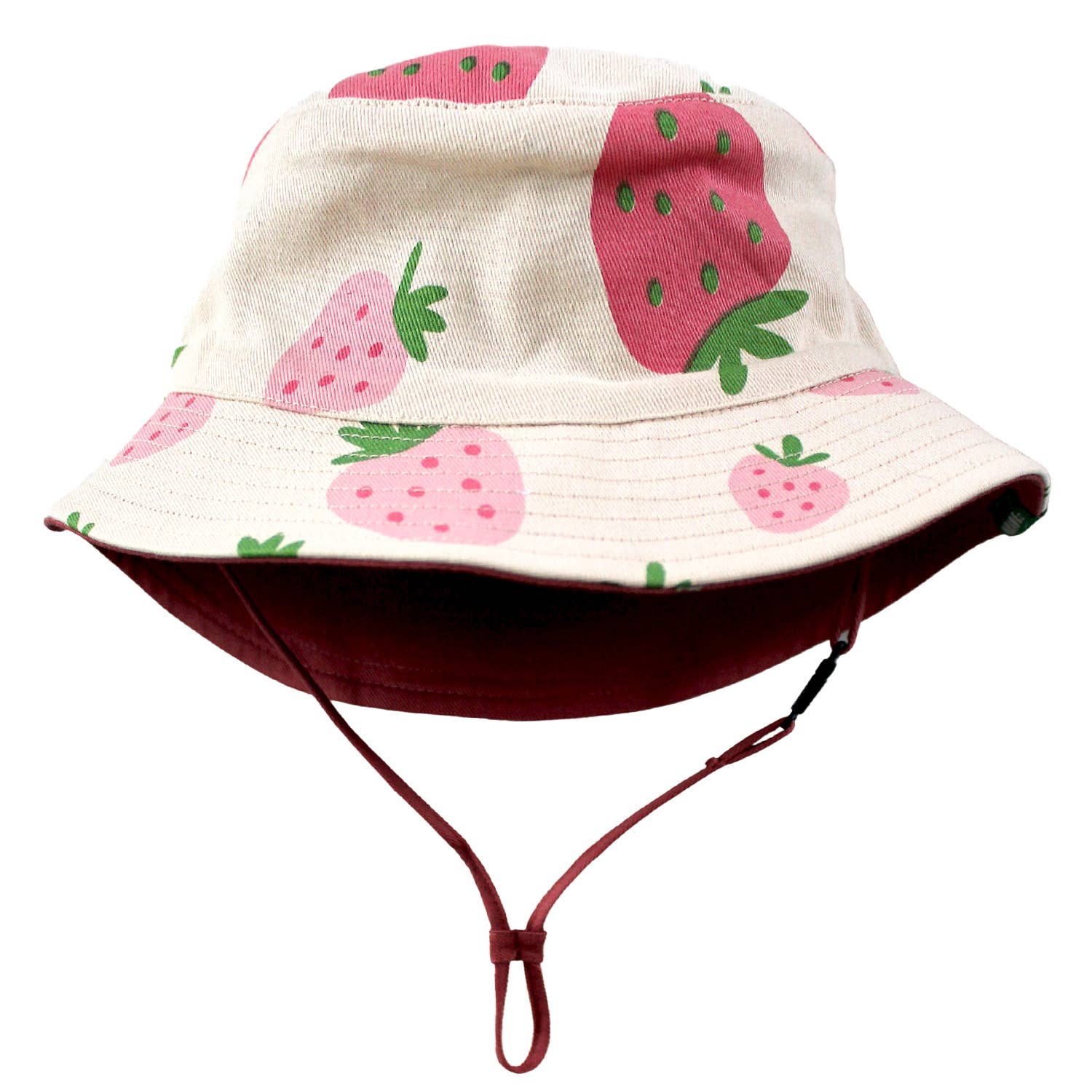 Organic Cotton Reversible Baby Bucket Hat