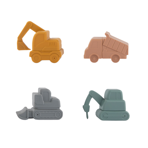 Construction Mold Free Bath Toy Set of 4 | Easter