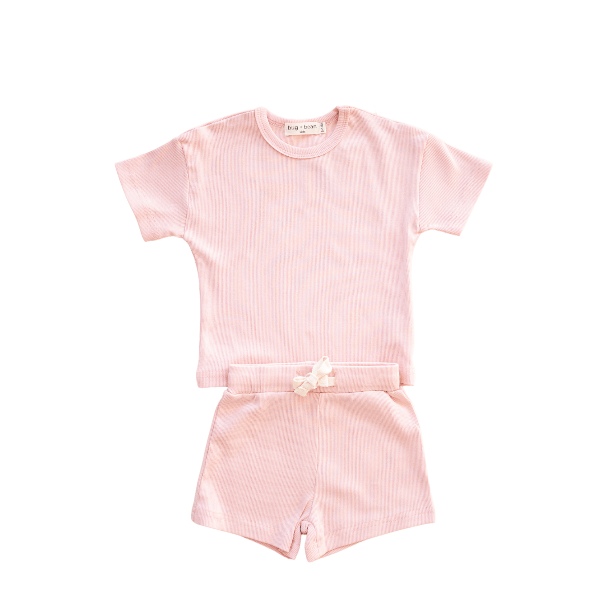 Organic Cotton Short Set | Blush