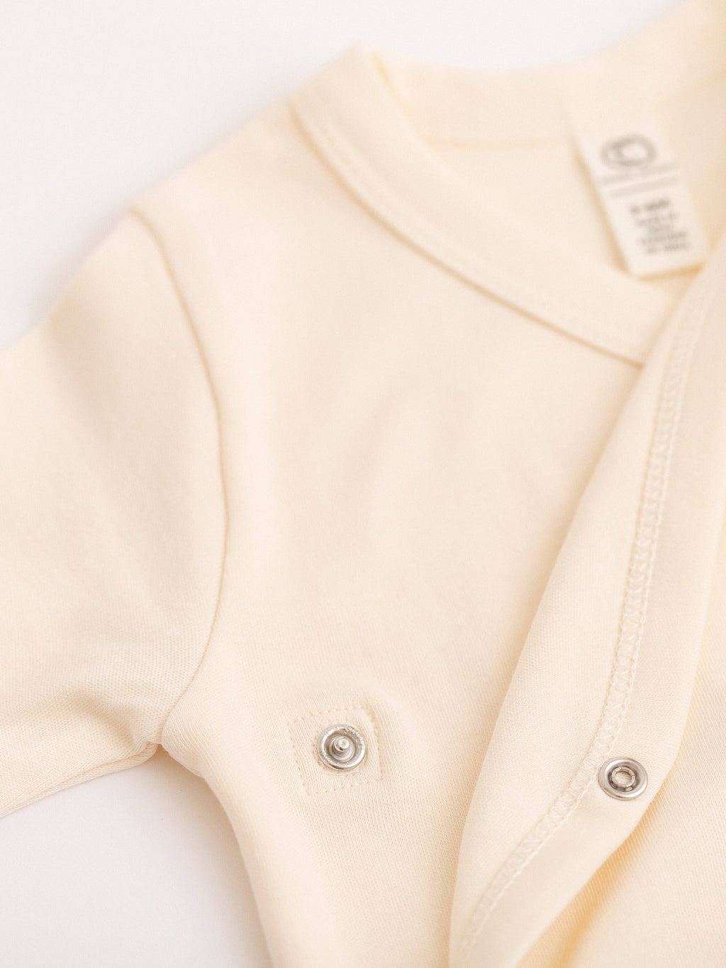 Organic Cotton Kimono Bodysuit – Long Sleeve Baby Wrap