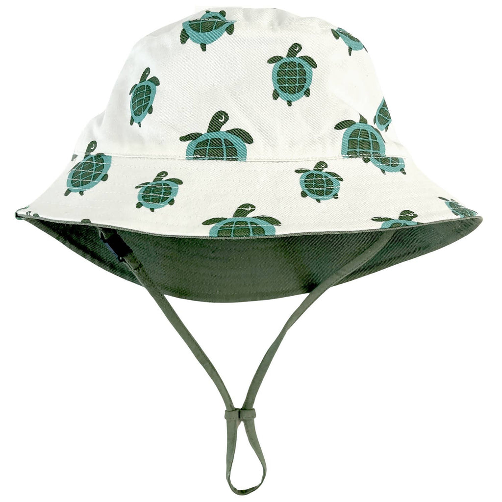 Organic Cotton Reversible Baby Bucket Hat