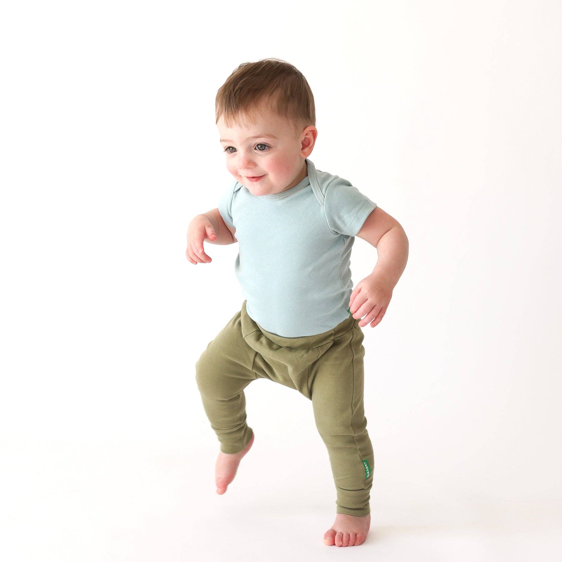 Organic Cotton Baby Harem Pants