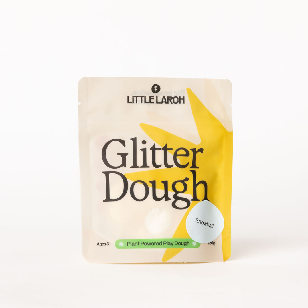 Natural Glitter Play Dough – Non-Toxic, Biodegradable & Sensory-Friendly